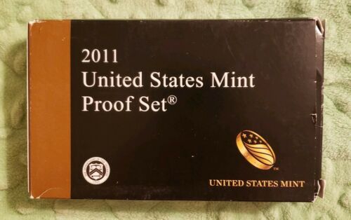 2011 United States Mint Proof Set 14 Coins Complete with Box & COA #168