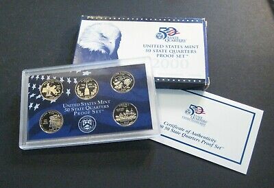 2000 United States Mint 50 State Quarters Proof Set - *Free Shipping Deal*