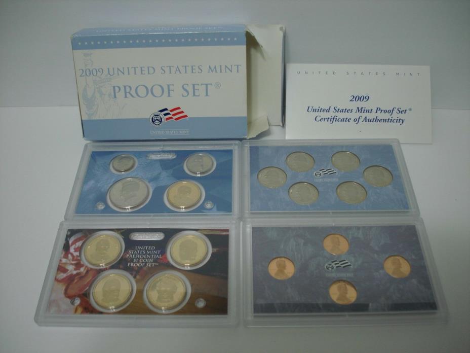2009 United States Mint   proof set