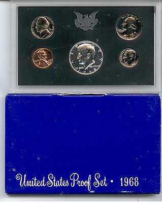 1968-s US PROOF SET  silver kennedy      $1.5 MILLION SOLD ON EBAY #zz1