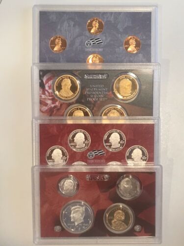 2009-S US Mint Silver Proof 18 Coin Complete set with Box & COA