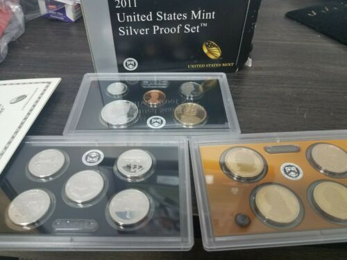 Nice 2011 United States Mint Silver proof set others on