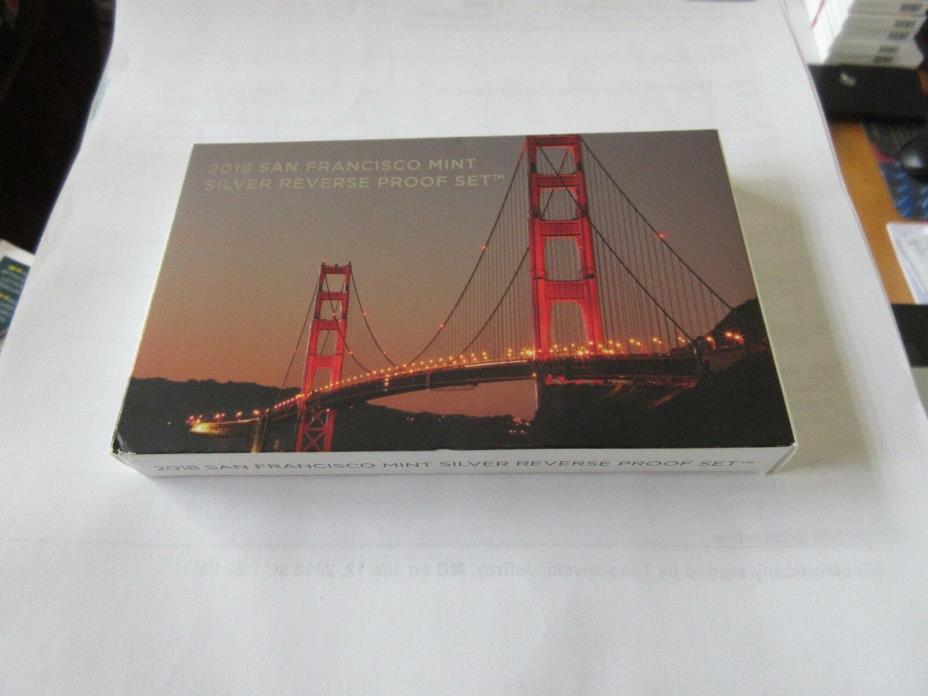 2018 SanFrancisco Mint Silver Reverse Proof Set