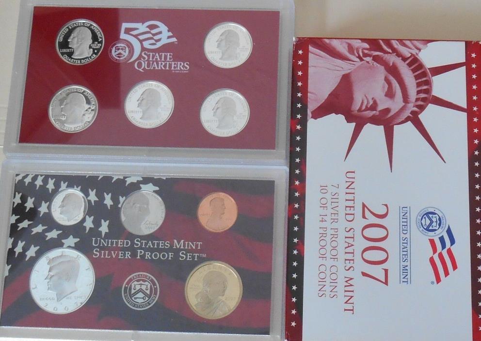 2007 silver proof set