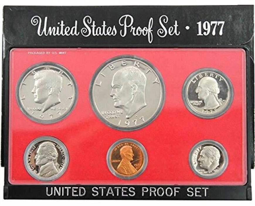 1977 US MINT PROOF SET  6-Coin Set