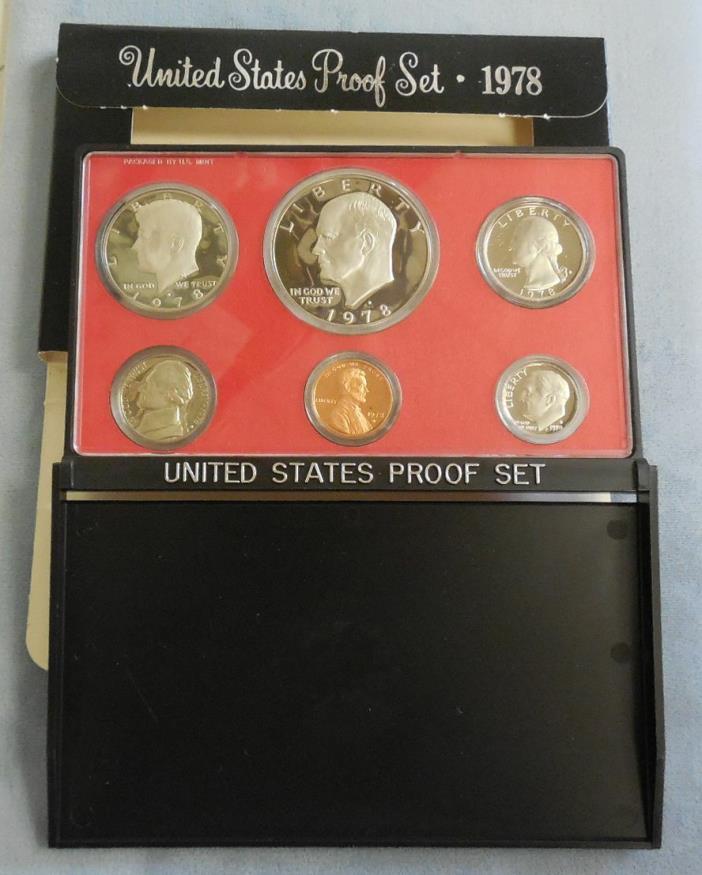 1978 United States Proof Set Original Box