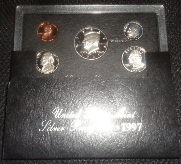 1997 United States Mint Limited Edition Silver Proof Set