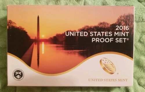2016 United States Mint Proof Set 13 Coins Complete with Box & COA #172