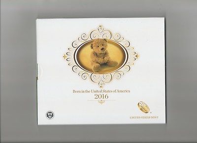 2016 US MINT BORN IN THE UNITED STATES COIN SET  !