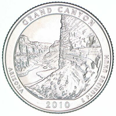 2010 P Parks Quarter Grand Canyon America the Beautiful Satin Finish