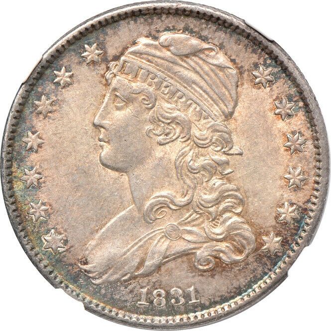 1831 Capped Bust Quarter MS / Mint State 62, NGC 25C C42117
