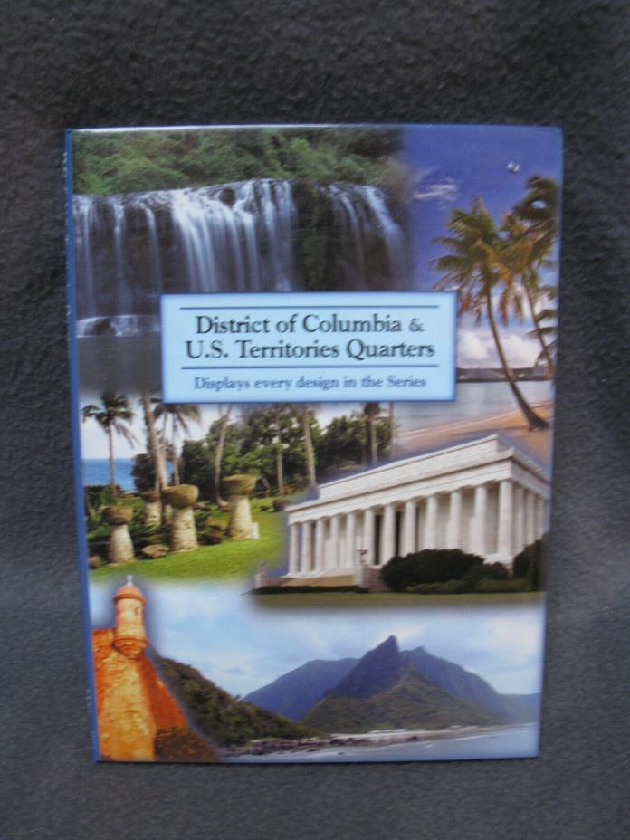District Of Columbia & US Territories Quarter Display Book