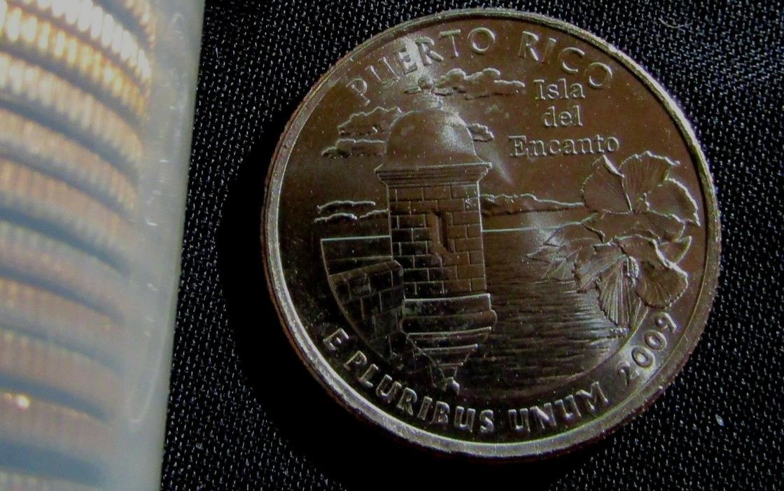 2009-P 25C Puerto Rico U.S. Territories Quarter BU