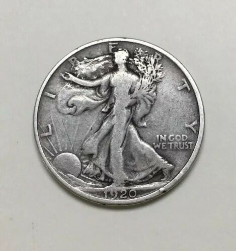 1920 WALKING LIBERTY HALF