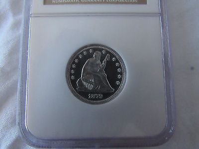 1879 P Silver Liberty Seated Quarter Graded MS67 By NGC Cert. #406713-013
