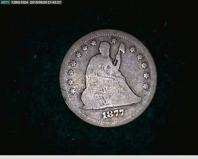 1877 & 1877-S Seated Liberty Quarters ( # 36,38s126 ) fillers