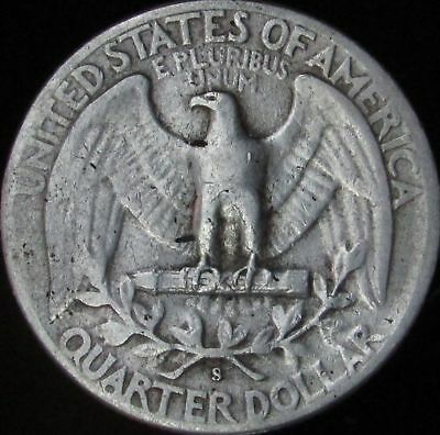 1948-S VF Washington Silver Quarter - MC