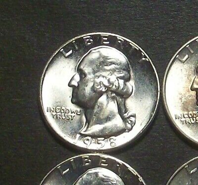 1958-P CHOICE BU WASHINGTON QUARTER-NICE SOLID COIN WITH LUSTER-TAKE A LOOK!