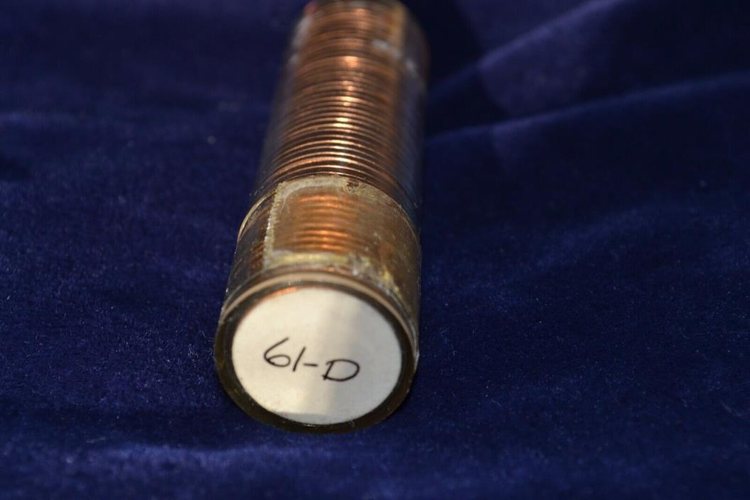 1961 D LINCOLN CENT ROLL- SUPER NICE BEAUTIFUL COINS PENNY