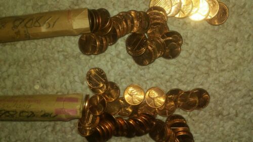 1980 D BU LINCOLN CENT ROLL UNCIRCULATED