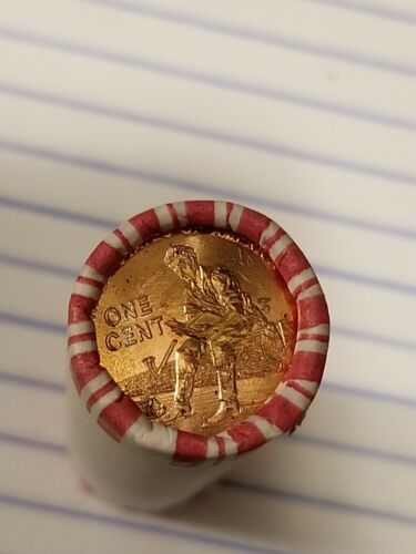 2009 D mint UNCIRCULATED LINCOLN CENT Formative Years Rail Splitter sealed roll
