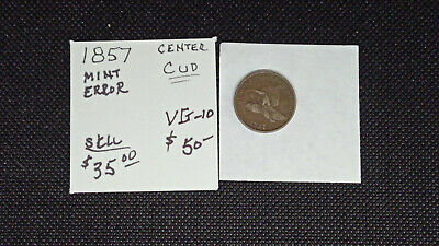 1857 Flying Eagle Cent - Mint Error