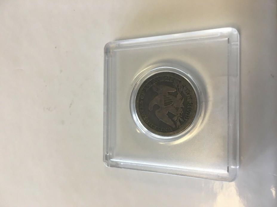 Priced to Sell-1854 Seated Liberty Quarter, Silver VG+