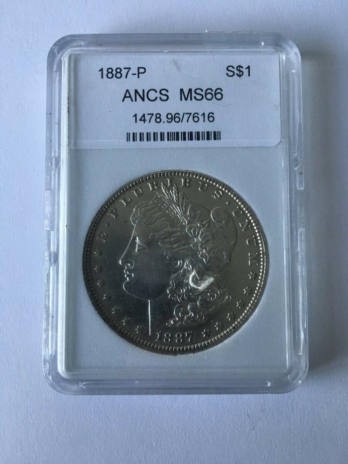 1887-P Silver Morgan Dollar
