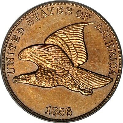 1856 1C Flying Eagle Cent PCGS PR63 (PHOTO SEAL)