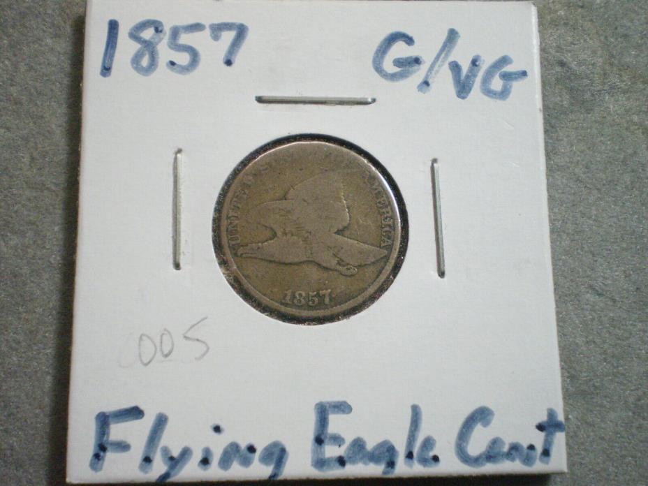 1857 FLYING EAGLE CENT/ SUPER CHOICE