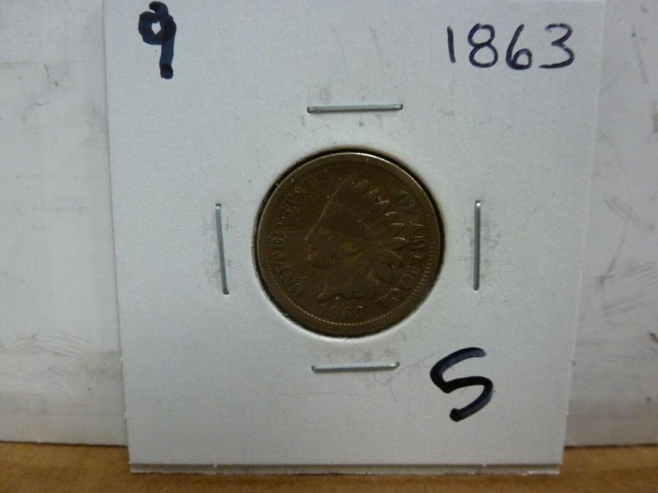 1863 Indian Head Cent #9