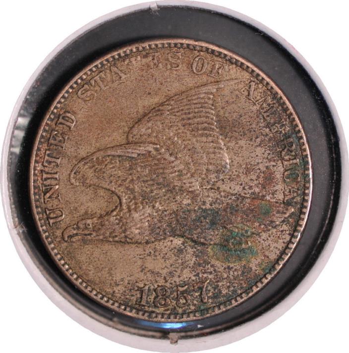 1857 Flying Eagle with lots of detail