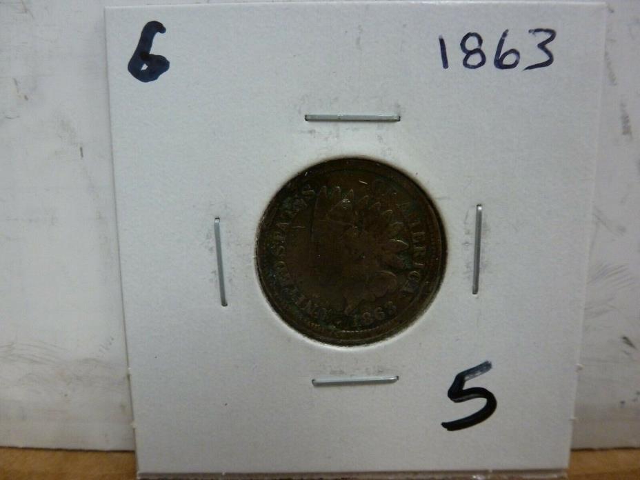 1863 Indian Head Cent #6