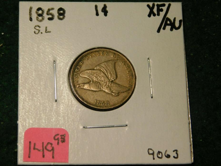 1858   S.L.    Flying Eagle Cent