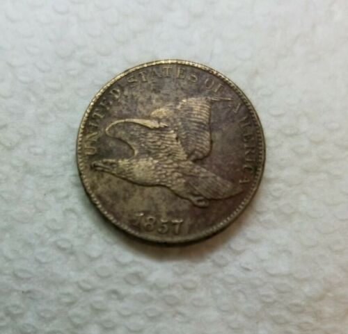1857 Flying Eagle Cent VF/XF