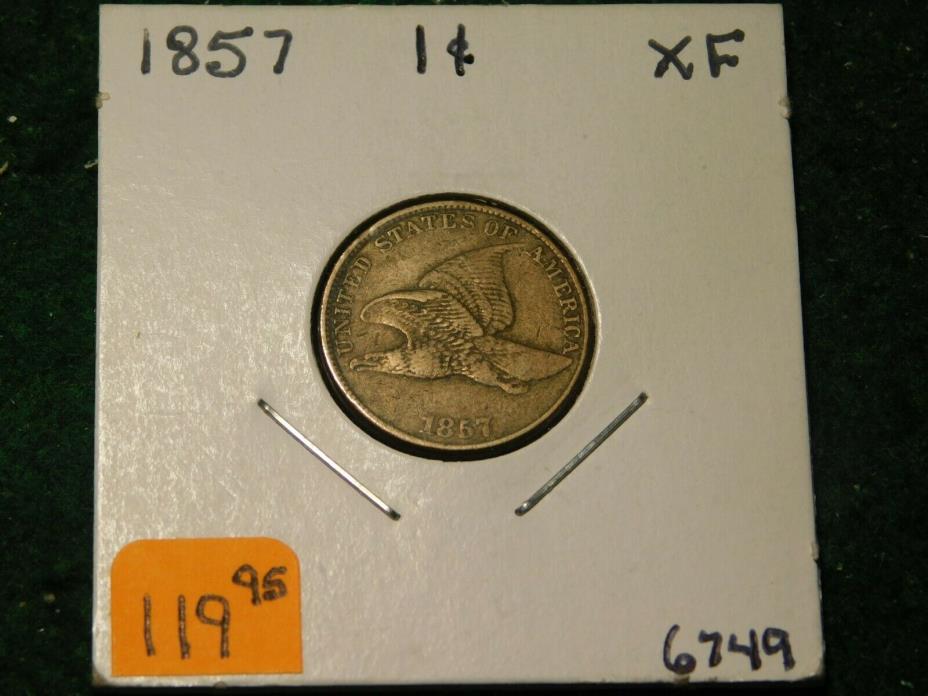 1857     Flying Eagle Cent