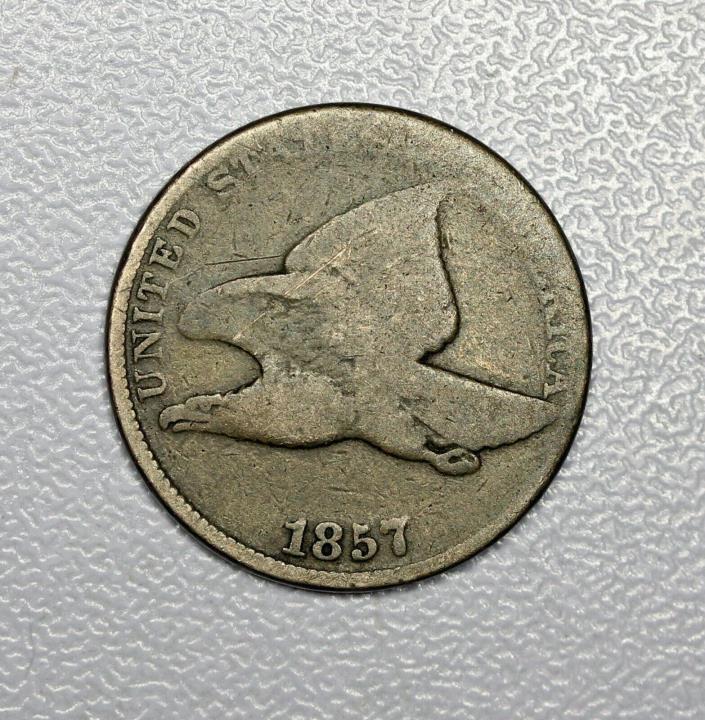 (VL701)  1857 Flying Eagle Cent Good