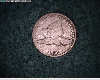 1858 Flying Eagle Cent ( # 70s114 )