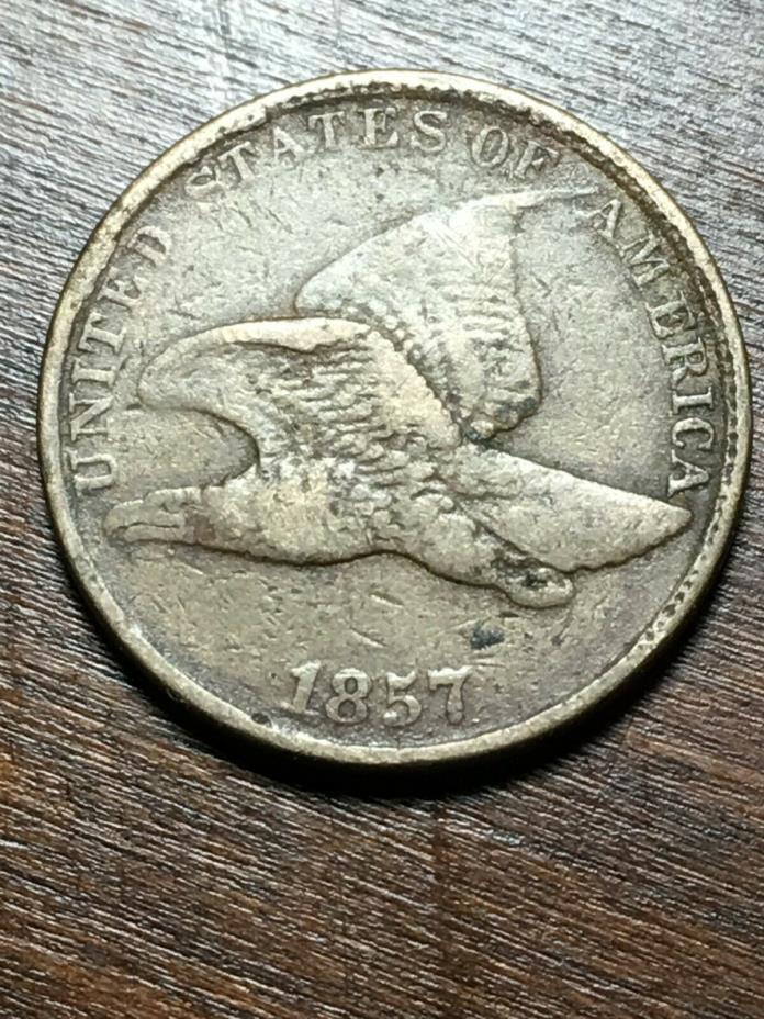 1857 Flying Eagle Cent Item 1218062