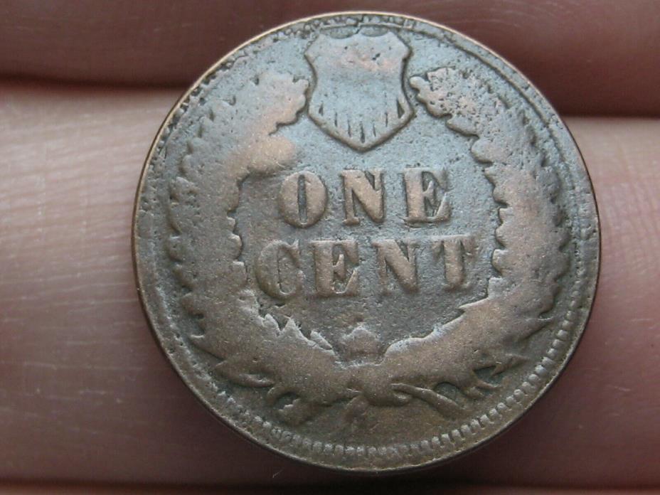 1878 Indian Head Cent Penny- Good Details