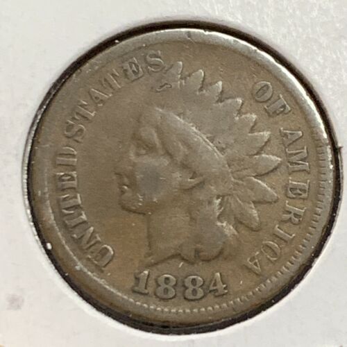 1884 Indian Head Cent Penny
