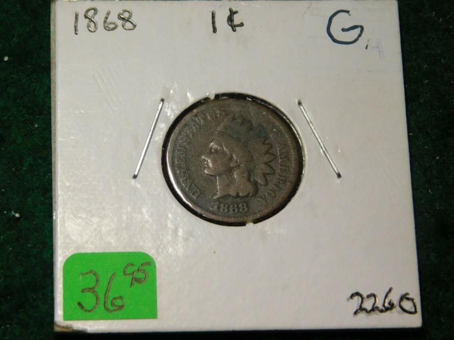 1868    Indian Head Cent