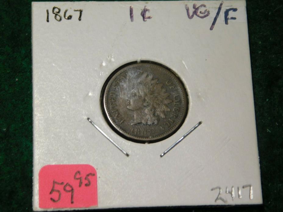 1867    Indian Head Cent