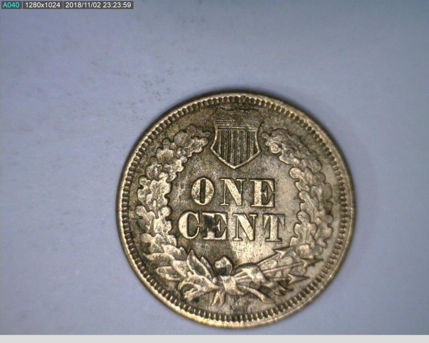 1863 1C Indian Head Cent ( 73s157 )
