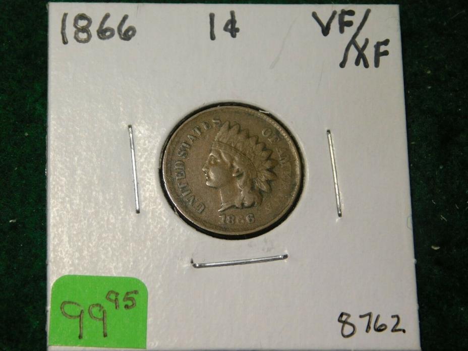 1866    Indian Head Cent