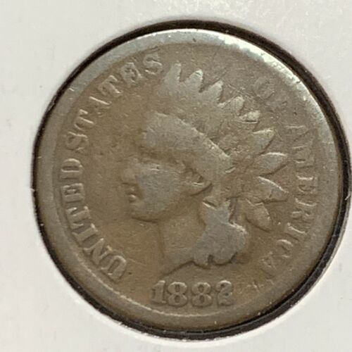 1882 Indian Head Cent Penny