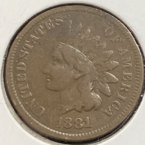 1881 Indian Head Cent Penny