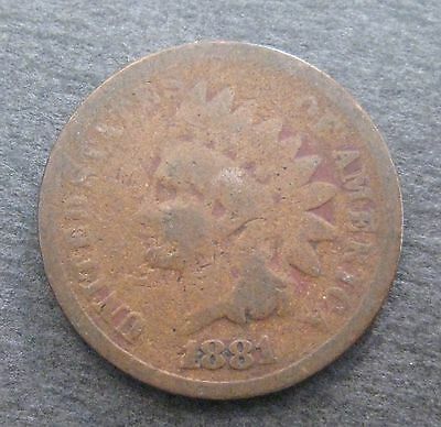 1881  Indian Head Cent  - * No Reserve * - (S850)