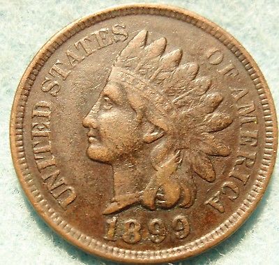 1899 Full Liberty Indian Head Great details No reserve .<..