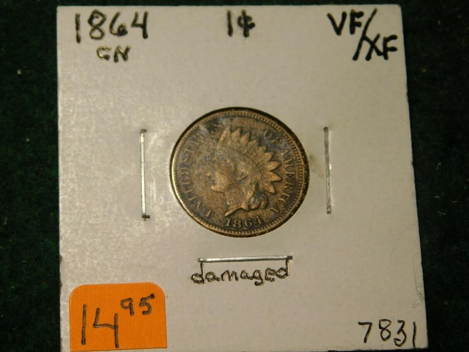 1864     CN    Indian Head Cent